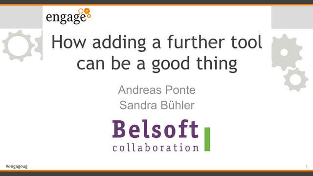 How adding a further tool can be a good thing