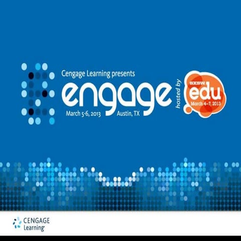 Engage 2013 at SXSWedu, Nada Dabbagh PhD, Strategically Designed Personal Lea...