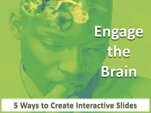 Engage the Brain: 5 Ways to Create ...
