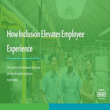 How Inclusion Elevates Employee Experience