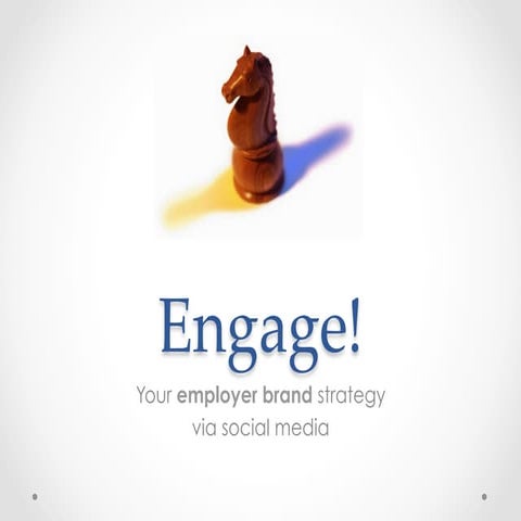 Engage! Your Employer Brand Strategy via Social Media