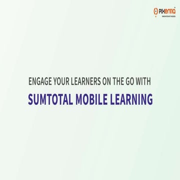 Transform your Sumtotal® News Area into Gamified Training Dashboard | PPTX