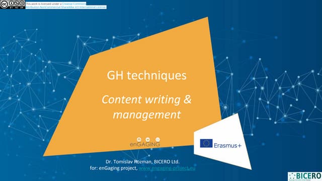 Growth hacking - the Content Marketing (3)