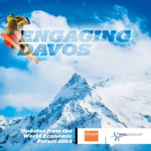 Engaging Davos: Updates from the World Economic Forum 2014