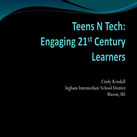 Engaging Teens throughTechnology