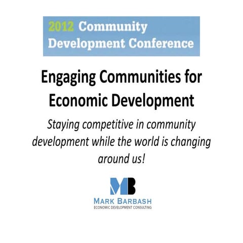 Engaging Communities For Economic Linked In