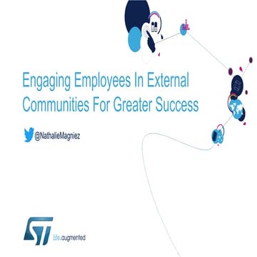 Engaging Employees in external communities for greater success