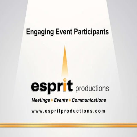 Engaging Event Participants