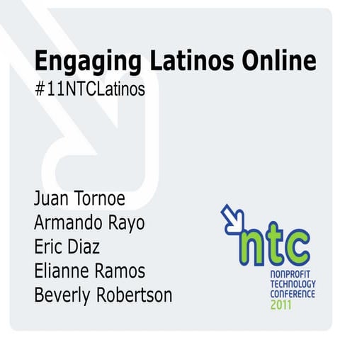 Engaging Latinos Online