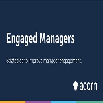7 Strategies For Boosting Manager Engagement
