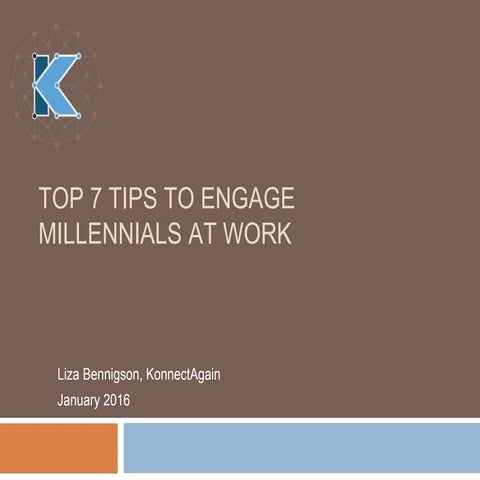 Engaging millennials