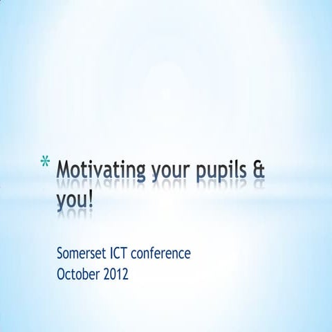 Engaging pupils with ict