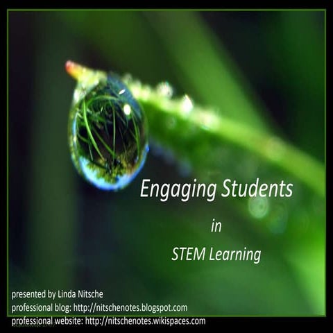Engaging Students In Stem Learning