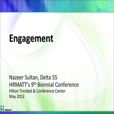 Engaging the Future - HRMATT