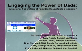Skills and Strategies for Working with Fathers 2014 | PPT