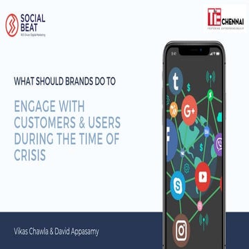 Engaging with customers and users during the time of crisis   what should bra...