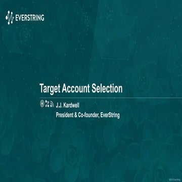 Target Account Selection