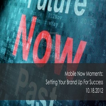 Engauge - Lunch & Learn - Mobile - Oct. 2012 - Charlotte NC