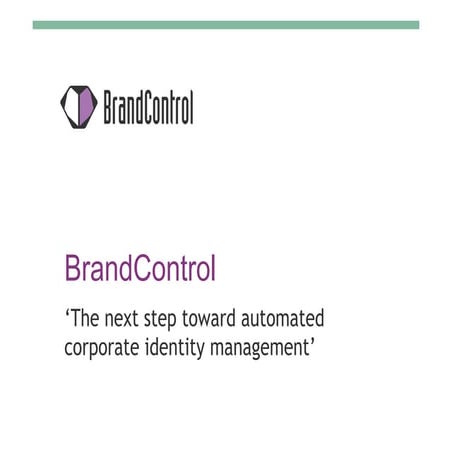 BrandControl sales presentation