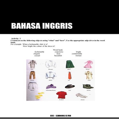 MODUL ENGLISH CEC 2 SMP | DOCX