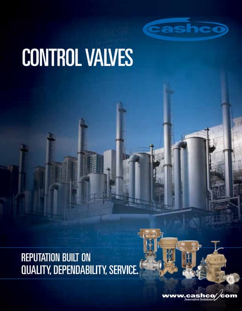 Control Valves - Cashco Products