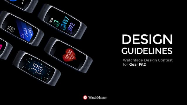 Gear Fit2 Watchface Design Guide