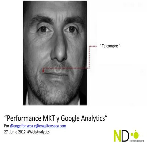 "Performance Mkt y Google Analytics"  en Seminario ROI de Katedra