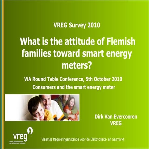 English version presentation VREG Round table 2010-10-5 smart meters