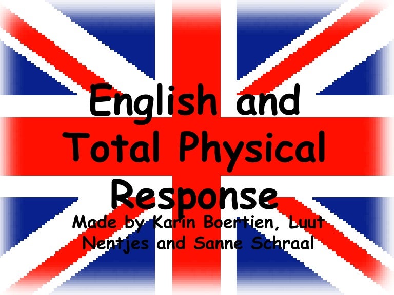 Engels presentatie