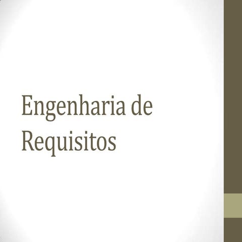 Engenharia de requisitos