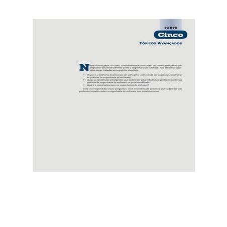 Engenharia de software 7° edição roger s.pressman capítulo 30