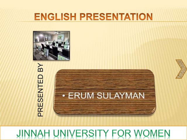 ENGLISH PRESENTATION CLASS ROOM OF THE FUTURE