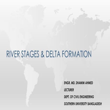 River Stages and Delta Formation | PDF