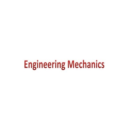 Static and dynamic force analysis | PDF