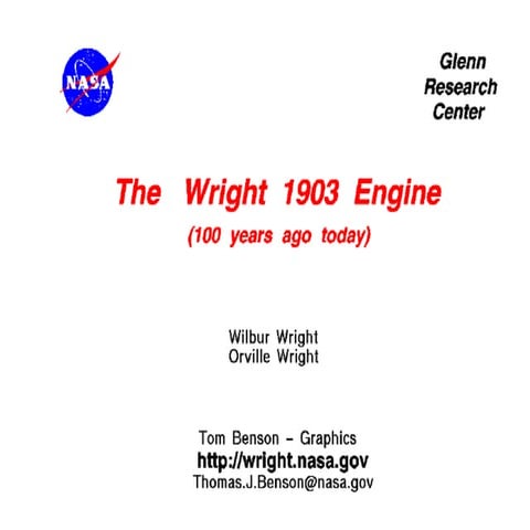 In 1910, the Wrights produced an experimental V-8 engine for one of their 191...