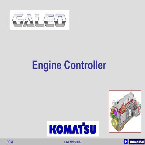 Engine Controller.ppt komatsu galeo for engine