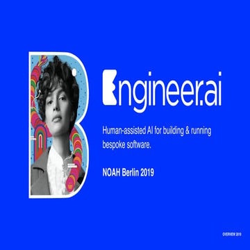 Engineer.ai - NOAH19 Berlin