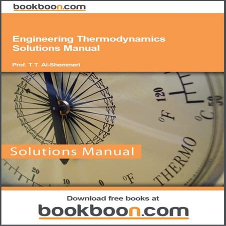 Engineering thermodynamics-solutions-manual