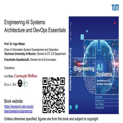 Engineering AI Systems - A Summary of Architecture and DevOps Essentials