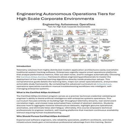 Engineering Autonomous Operations Tiers for High-Scale Corporate ...
