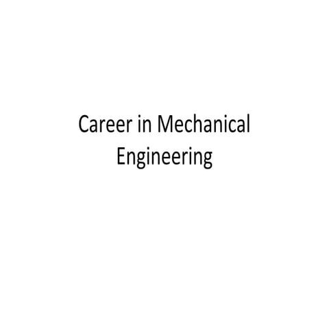 Engineering career choices