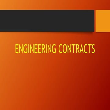 Engineering Contract for project managers..pdf