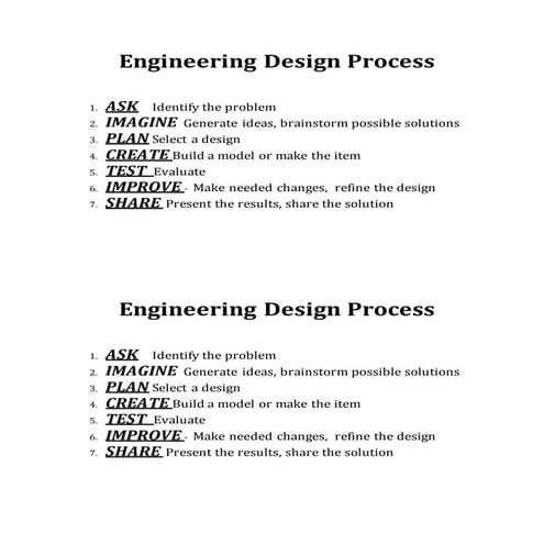 Engineering design process | PDF