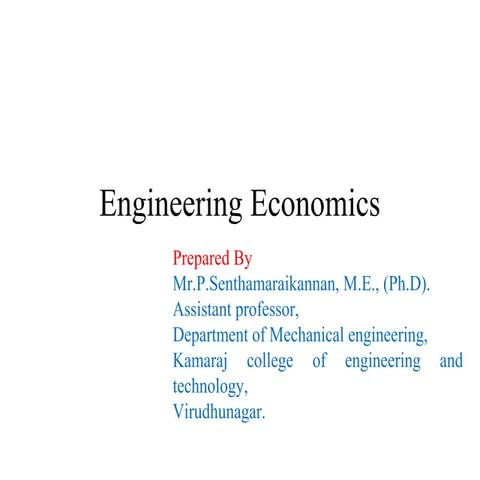 Engineering economics (1)