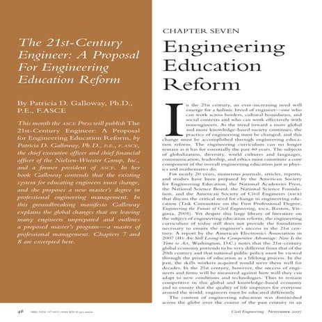 Engineering educationreform