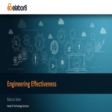 Engineering Effectiveness