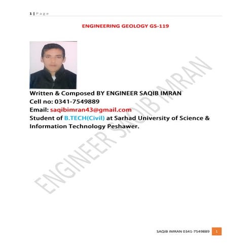 Engineering geology gs 119 pdf