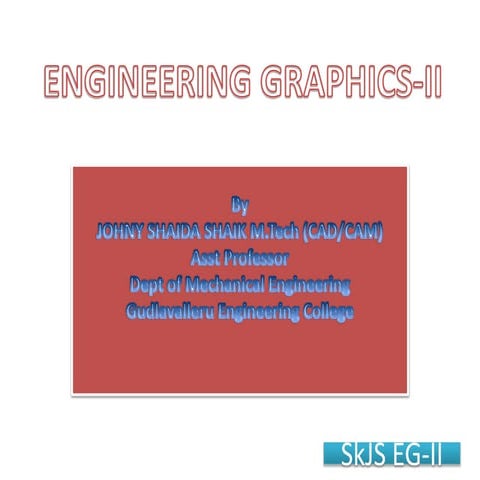 Engineering graphic ii my work