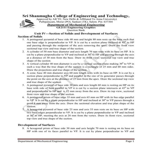 Engineering graphics