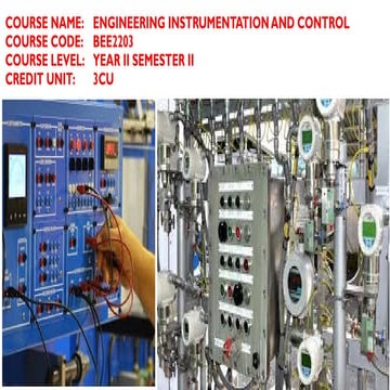 Instrumentation Engineering | PPT